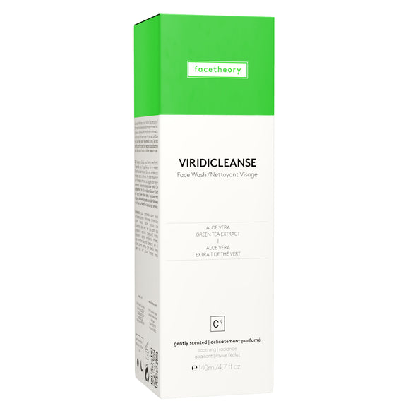 Limpiador Facial Refrescante C4 con Aloe Vera y Extracto de Té Verde